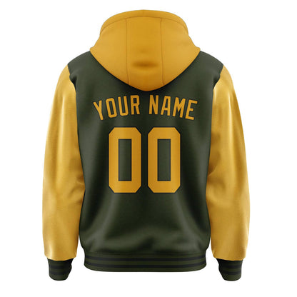 Olive & Yellow West Jacket