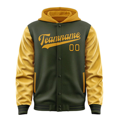 Olive & Yellow West Jacket
