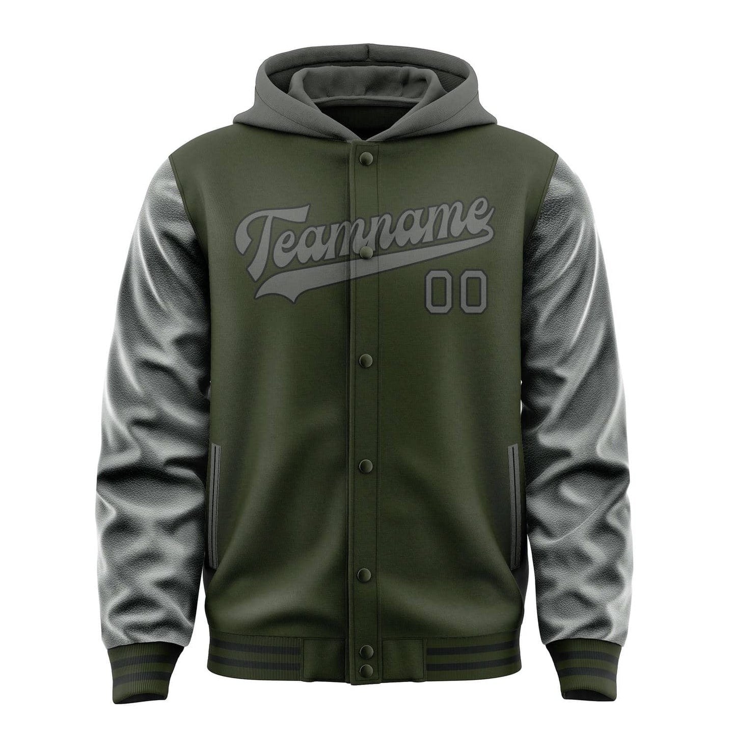 Olive & Dark Grey Summit Jacket