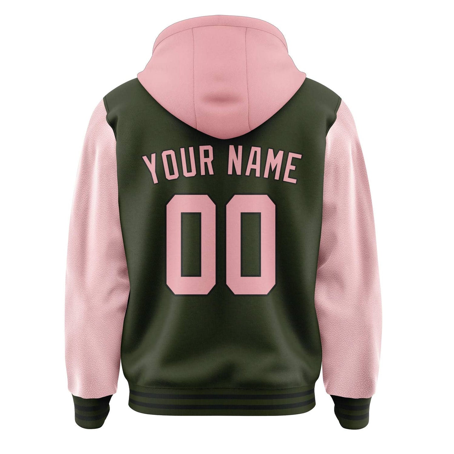 Olive & Light Pink Harbor Jacket