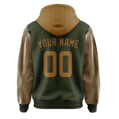 Olive & Khaki Sideline Jacket
