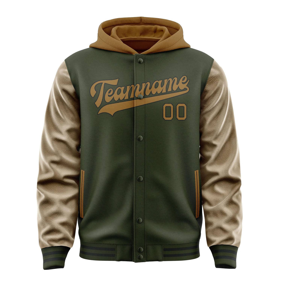 Olive & Khaki Sideline Jacket