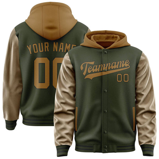 Olive & Khaki Sideline Jacket