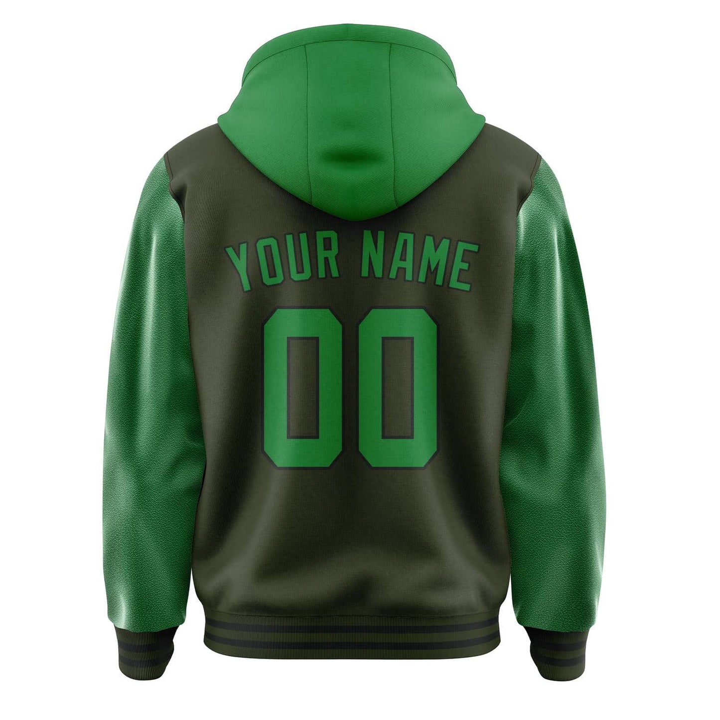 Olive & Emerald Green Club Jacket