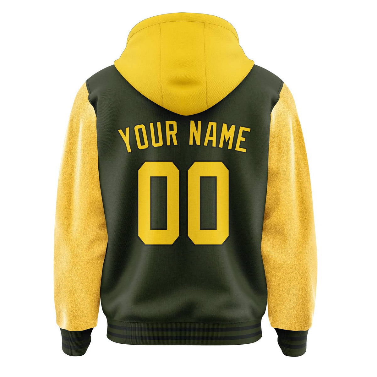 Olive & Gold League Jacket
