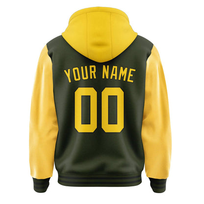 Olive & Gold League Jacket