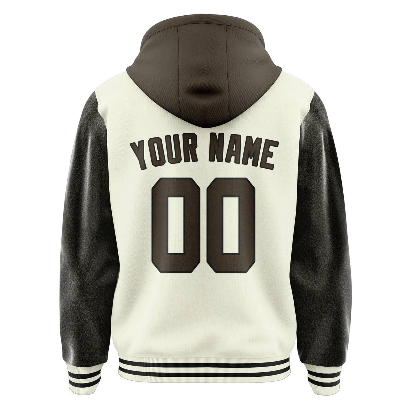 Cream & Brown Bench Jacket