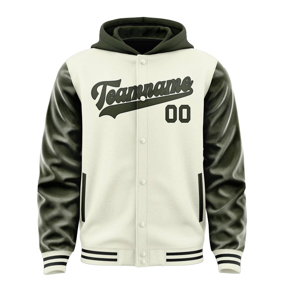 Cream & Olive Avenue Jacket
