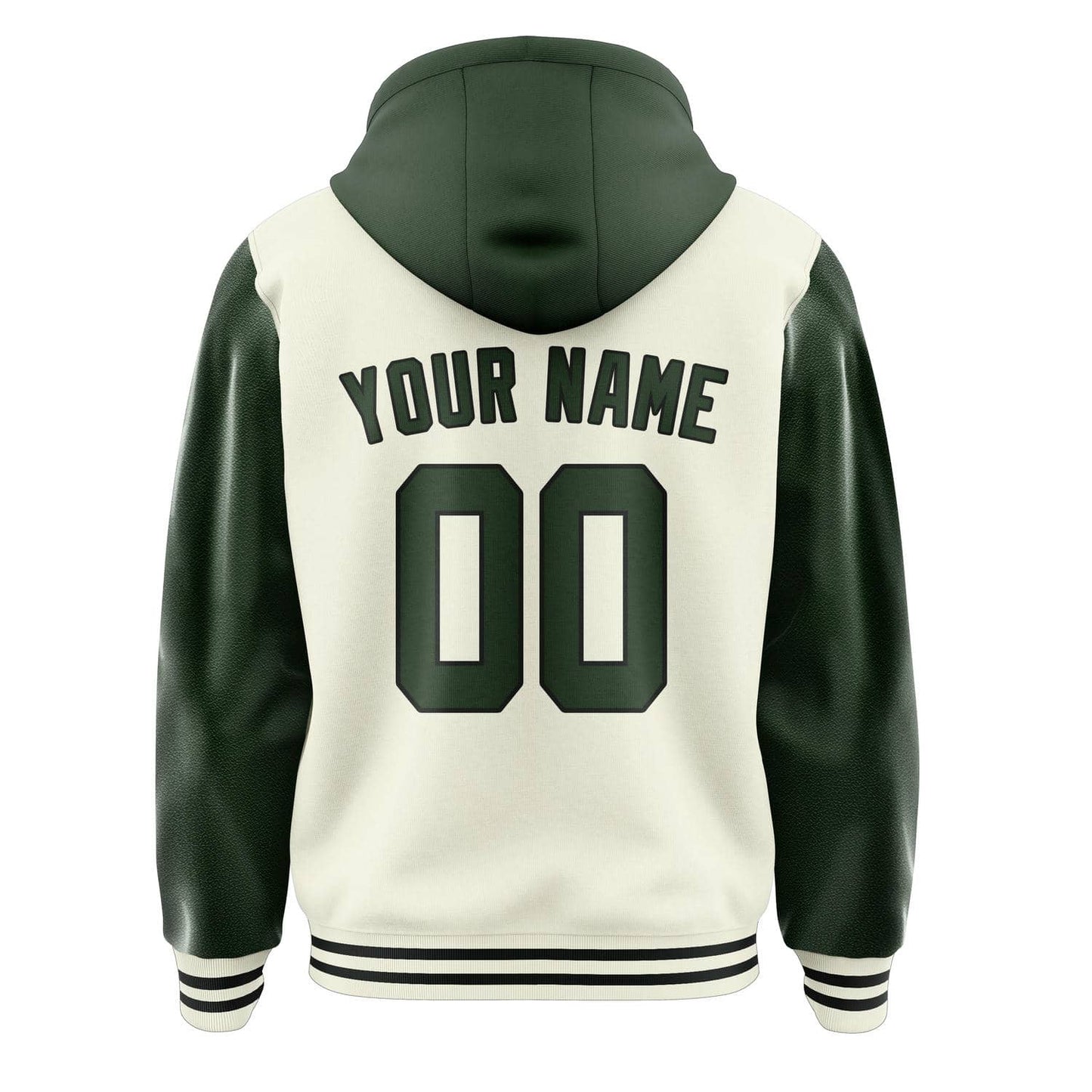 Cream & Dark Green Grandstand Jacket