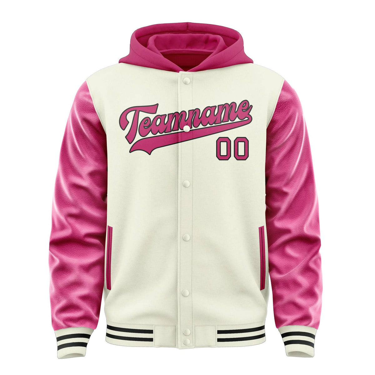 Cream & Pink Harbor Jacket
