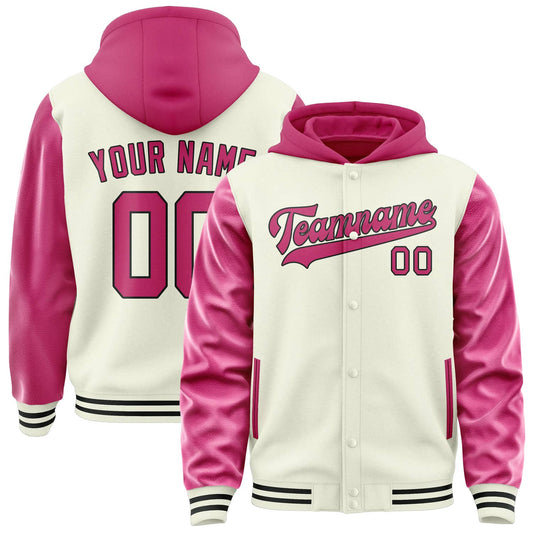 Cream & Pink Harbor Jacket