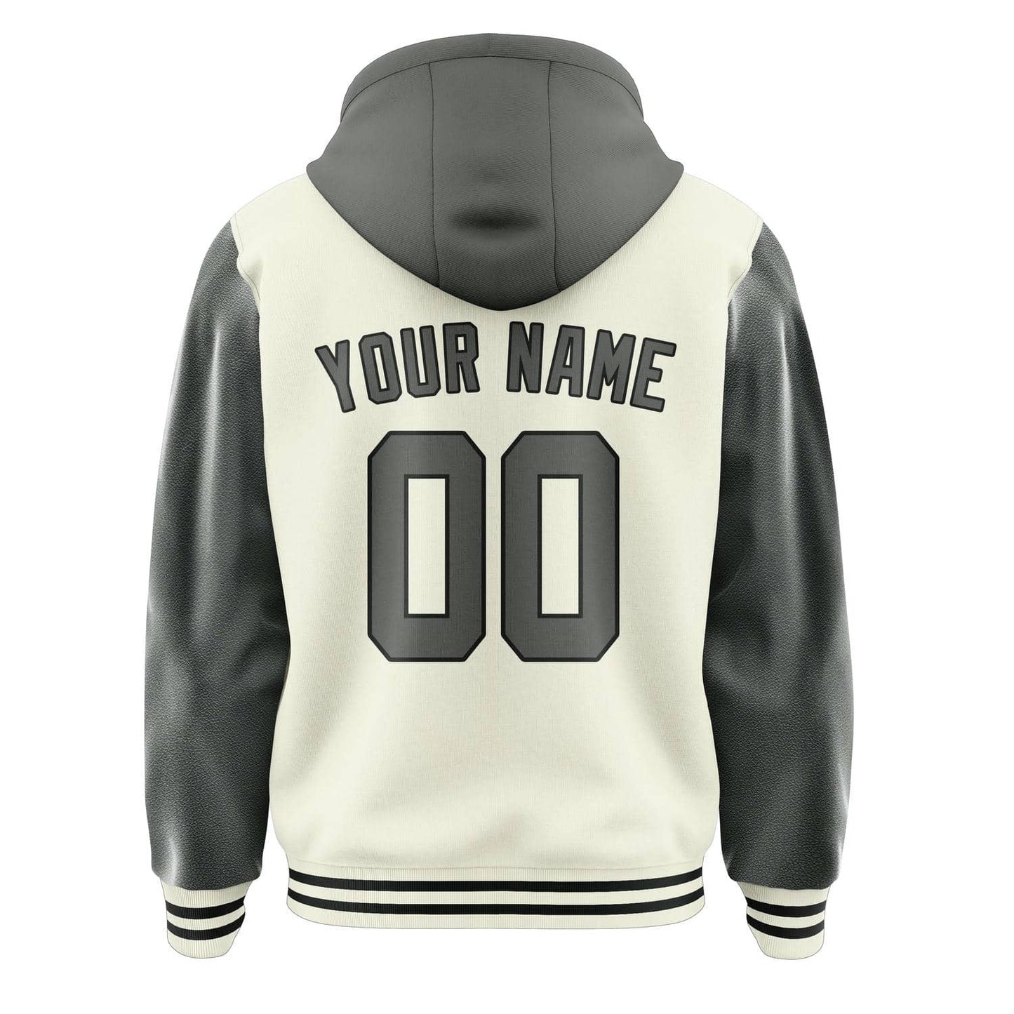 Cream & Dark Grey Heritage Jacket