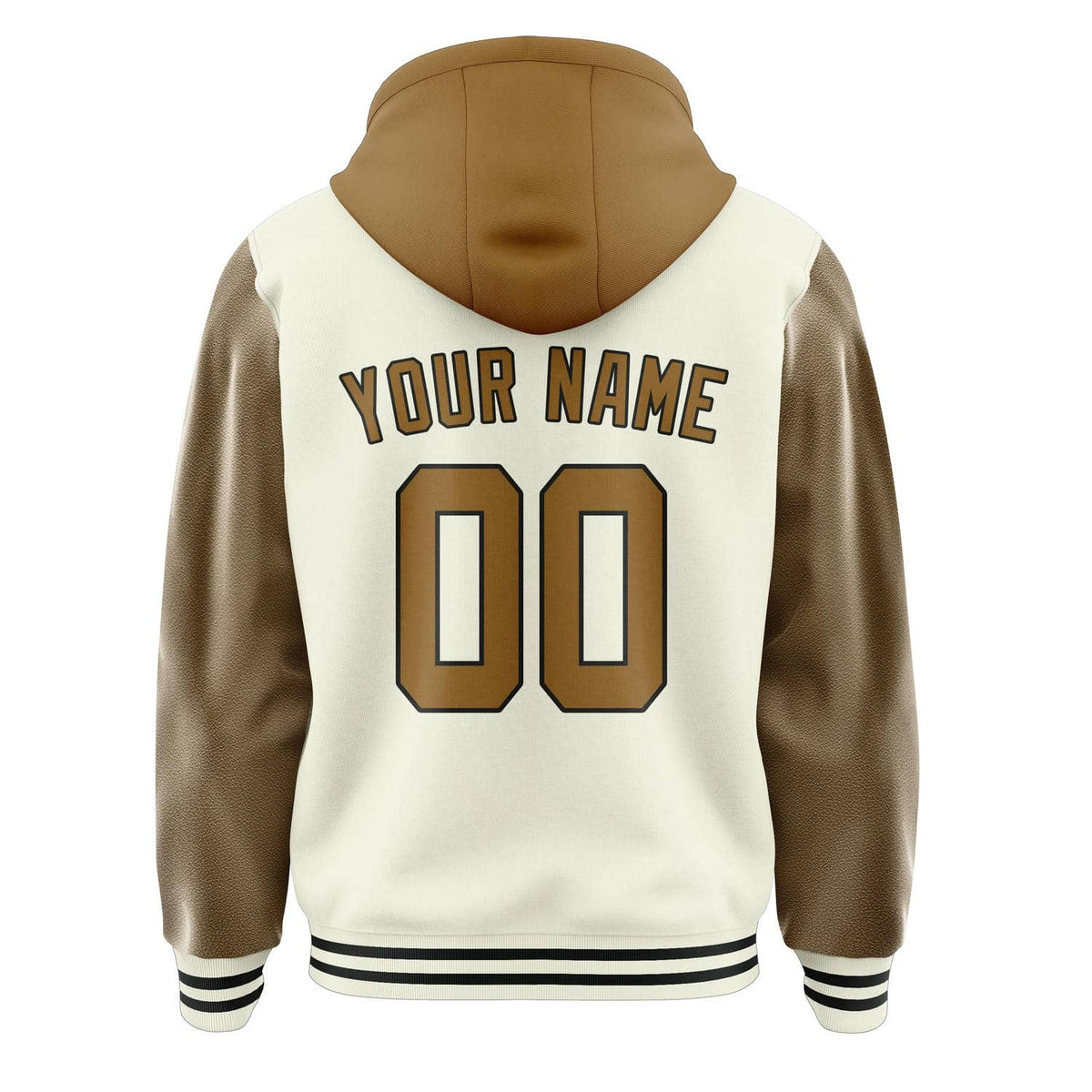 Cream & Khaki Campus Jacket