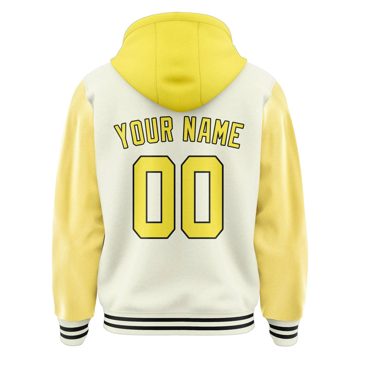 Cream & Light Yellow Bench Jacket