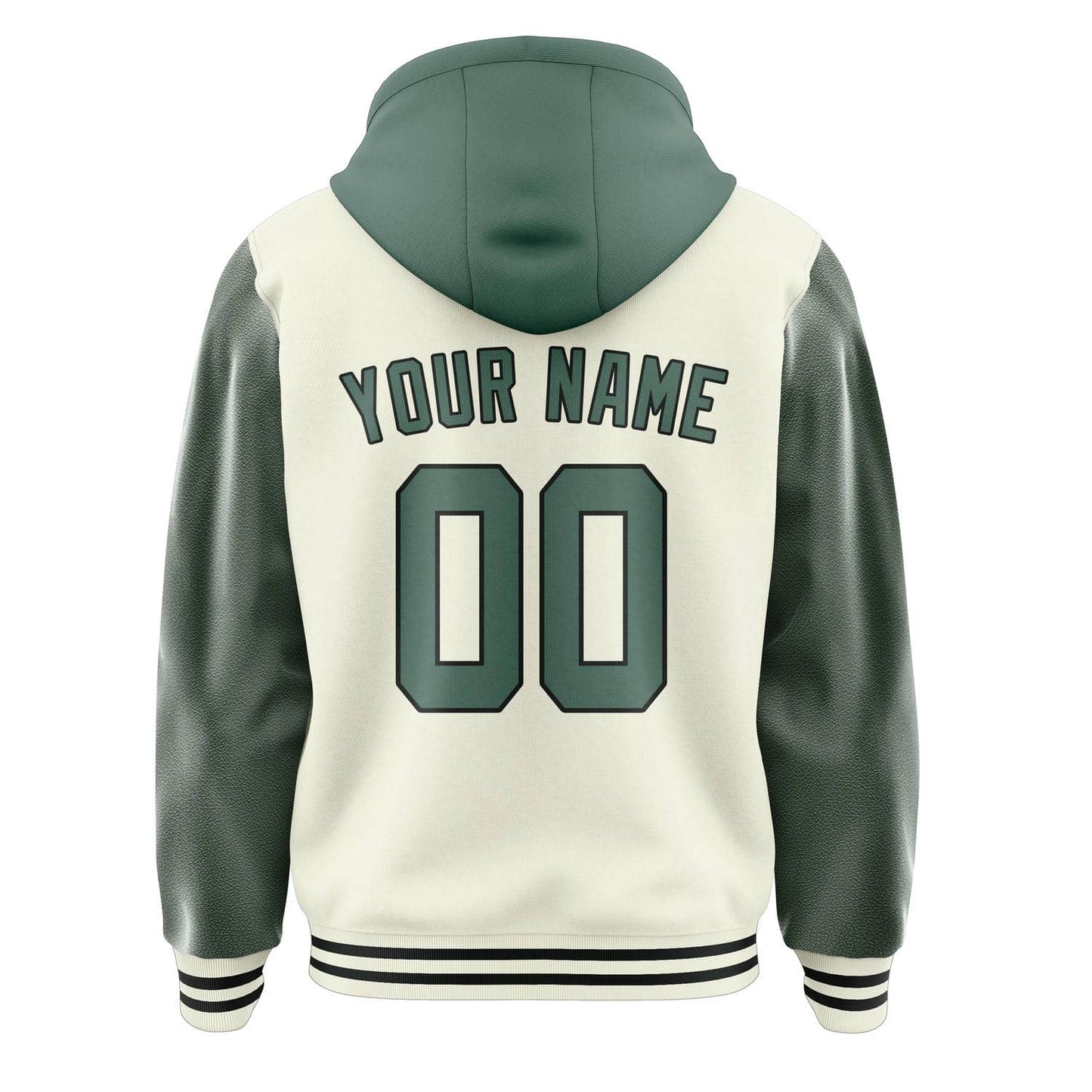 Cream & Blue Green Avenue Jacket