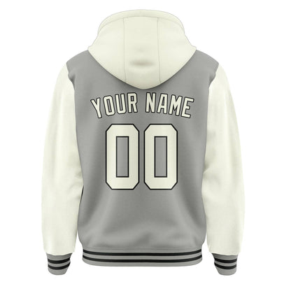 Gray & Cream Court Jacket