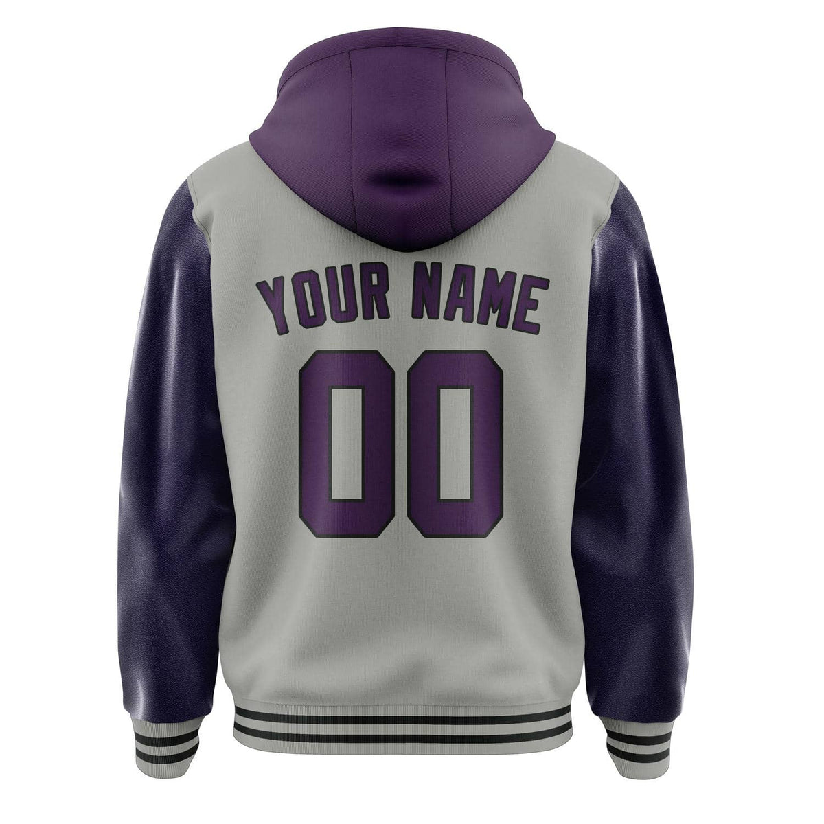 Gray & Purple Harbor Jacket