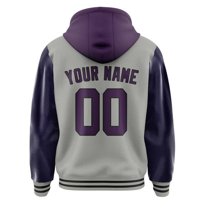 Gray & Purple Harbor Jacket